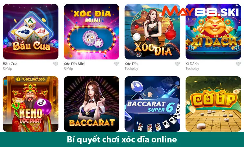 Tìm kiếm những mẹo chơi Xóc đĩa mini hiệu quả cùng
