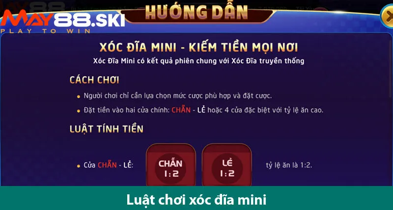 Tìm kiếm những mẹo chơi Xóc đĩa mini hiệu quả cùng