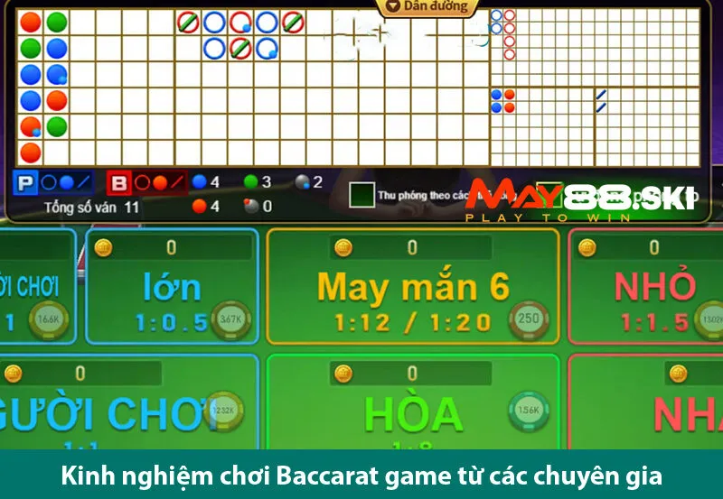 Khám phá cách chơi game bài baccarat thắng cực dễ